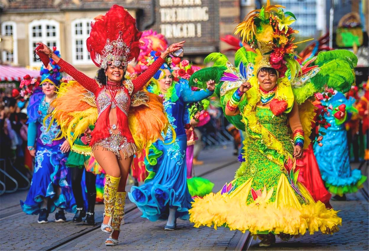 Geh beim Freimarktsumzug ins Getümmel