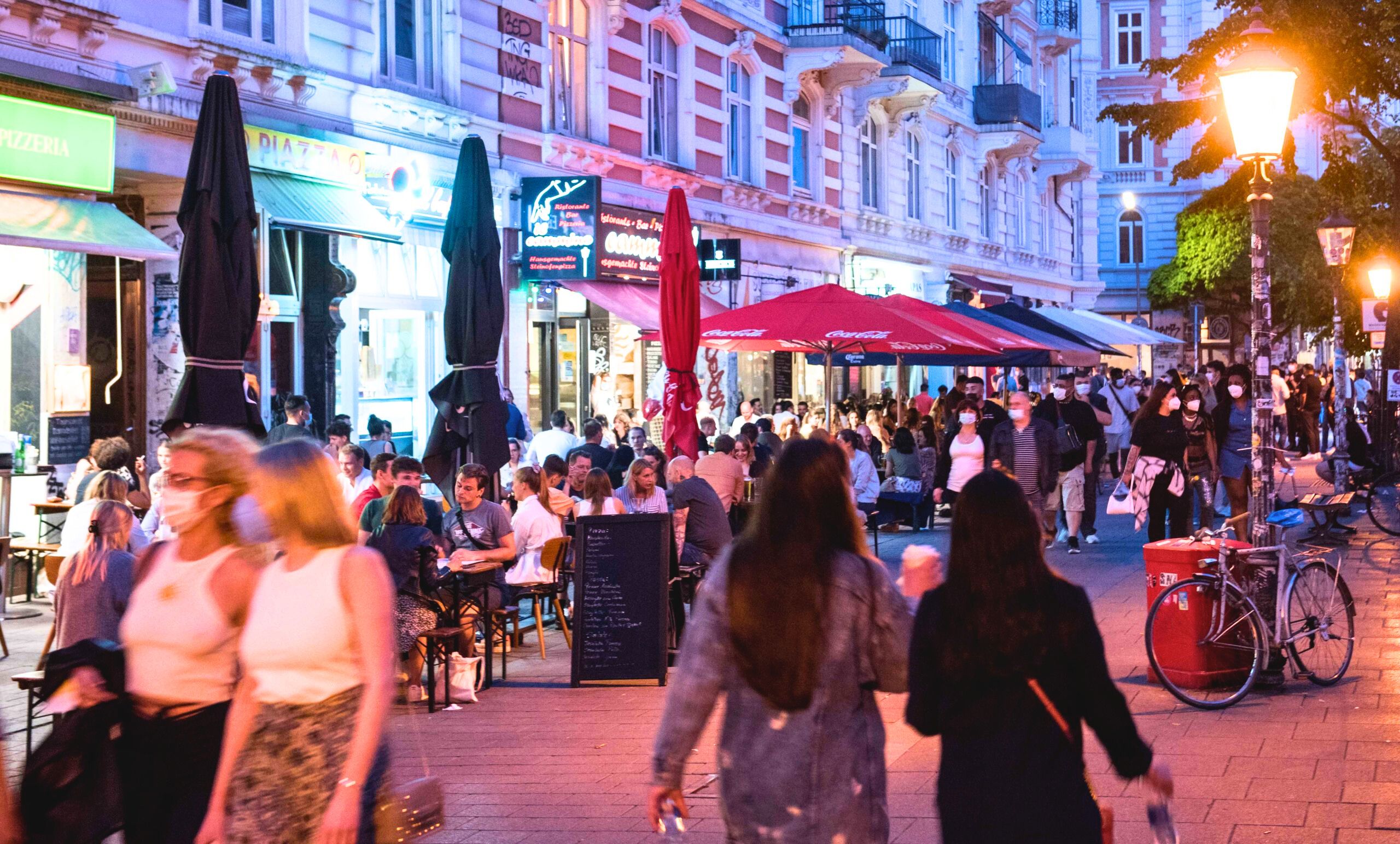 Street-Art und Bars im Schanzenviertel