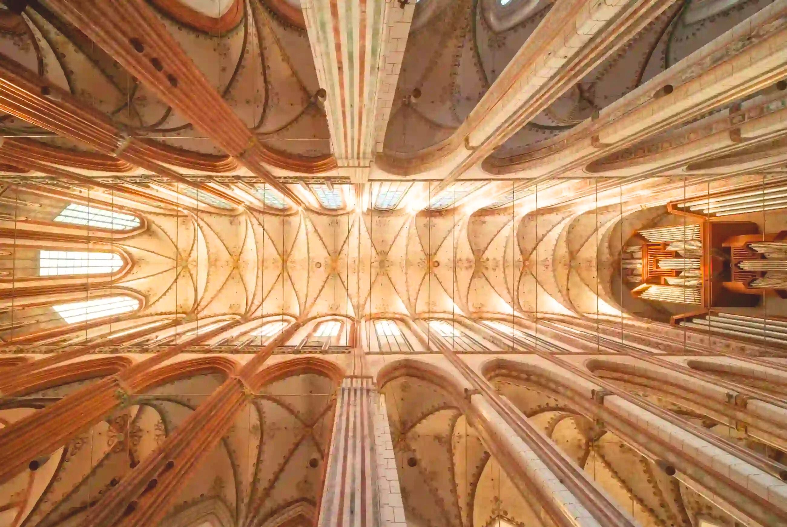 Besinne dich für einen Moment in der Marienkirche