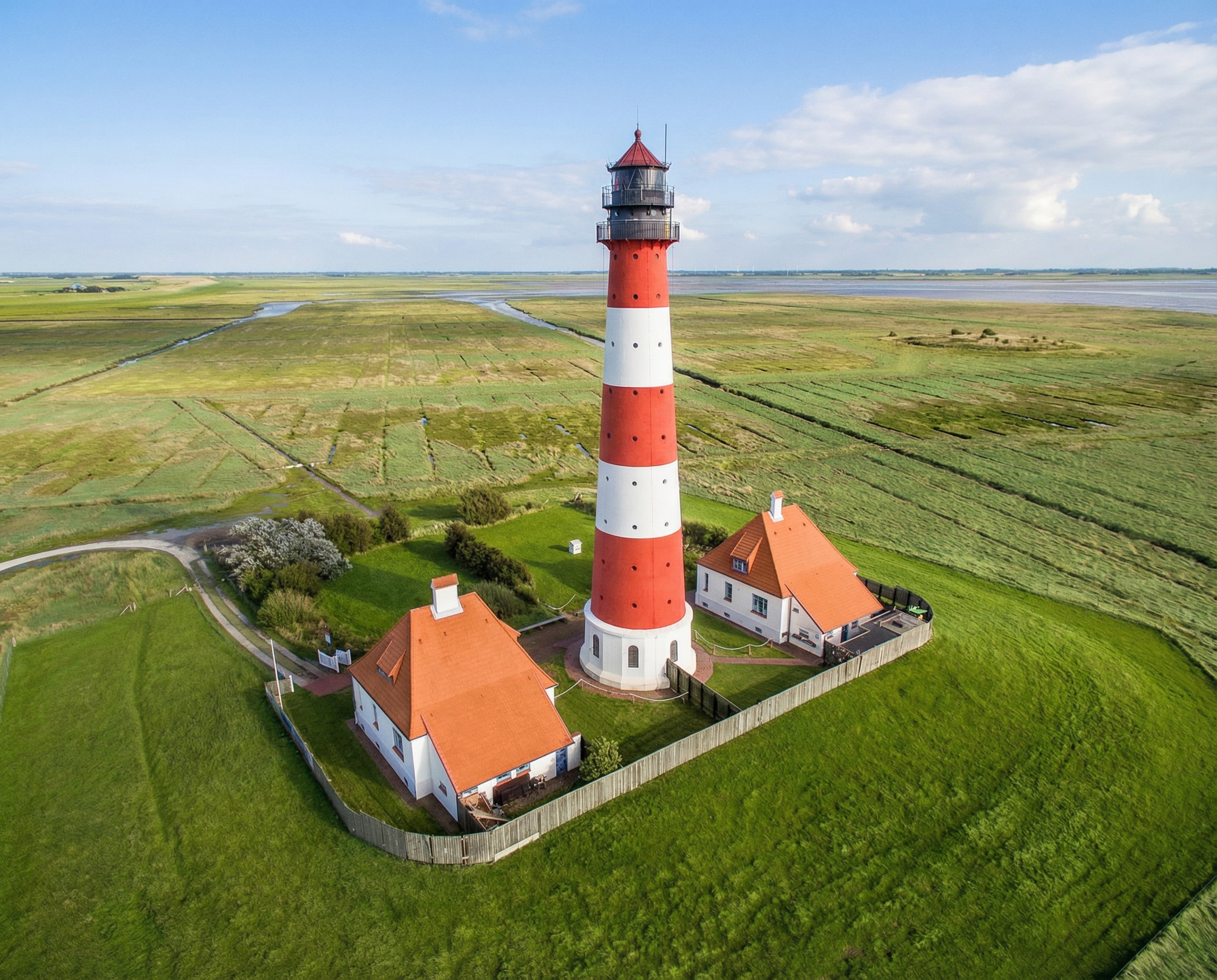 Trekke zum Westerhever Leuchtturm