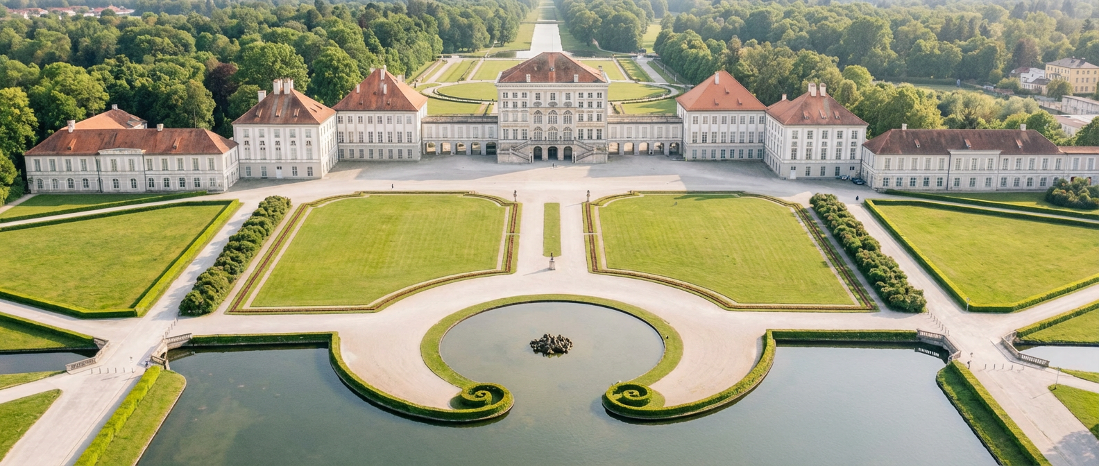 Bestaune den Schlossgarten Nymphenburg